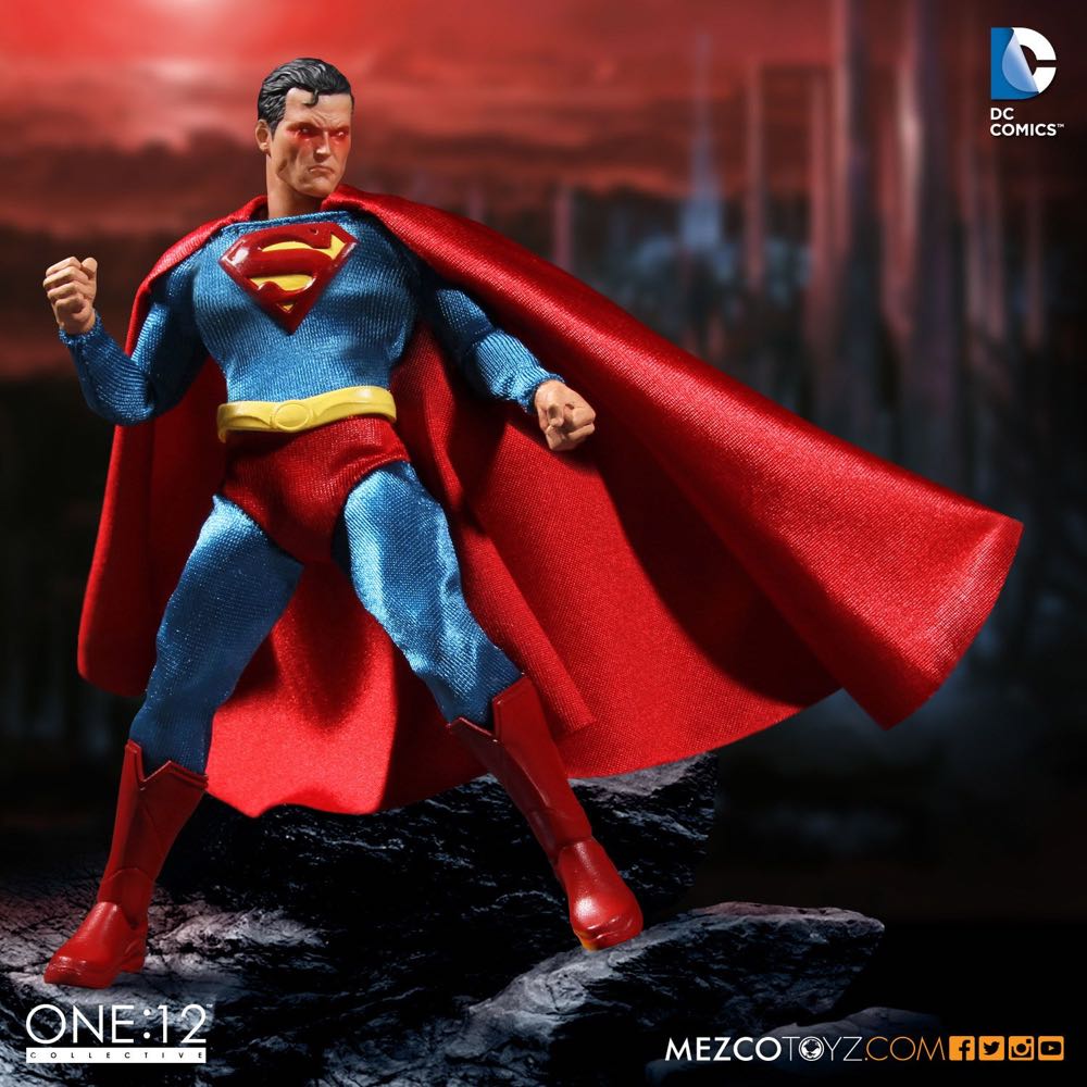Mezco One:12 Collective classic Superman - One:12 Collective By Mezco Toyz action figure collectible - Main Image 4