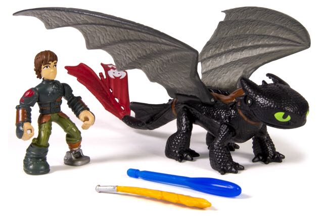 Hiccup & Toothless- Dragon Riders - Spin Master (Dragons 2) action figure collectible [Barcode 778988095720] - Main Image 2