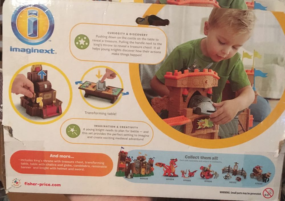 Castle Battle Plan - Mattel: Fisher Price (Knights) action figure collectible [Barcode 746775241186] - Main Image 3