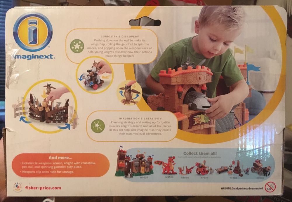 Castle Weapons Set - Mattel: Fisher Price (Knights) action figure collectible [Barcode 746775151140] - Main Image 3