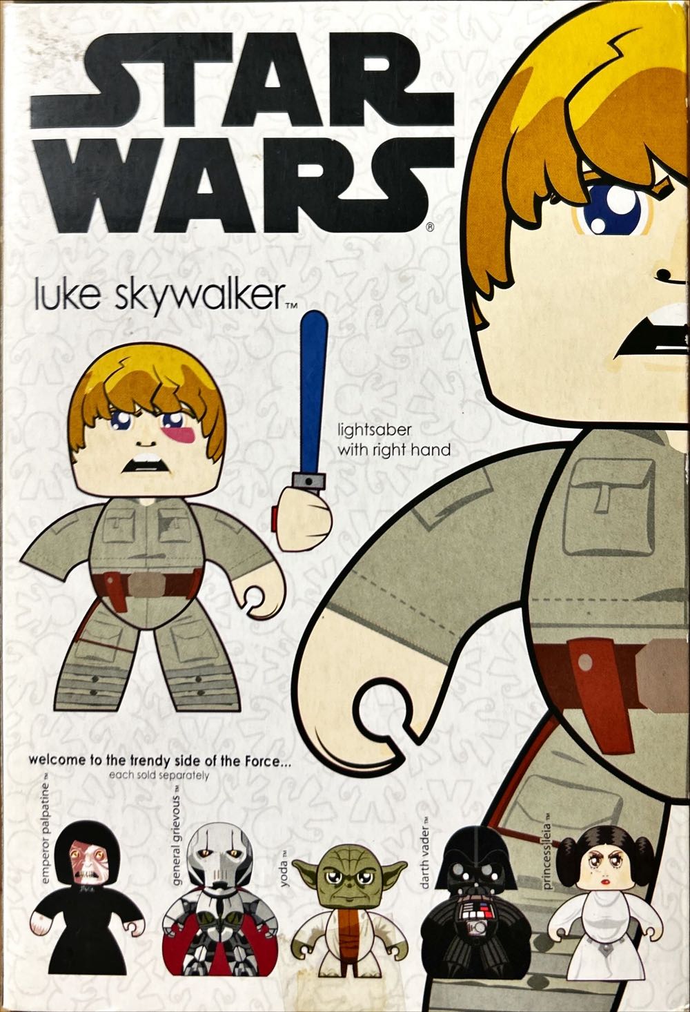 Luke Skywalker - Hasbro (Mighty Muggs) action figure collectible [Barcode 4547551121670] - Main Image 2