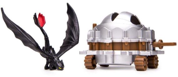 Toothless Vs. Dragon Catcher - Battle Pack - Spin Master (Dragons 2) action figure collectible [Barcode 999558419856] - Main Image 2