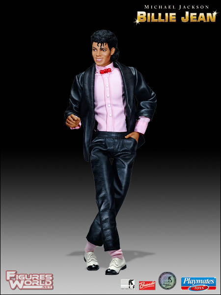 Michael Jackson : 10’’ Billie Jean Collectible Figure - Playmates Toys (Collectible Figure) action figure collectible [Barcode 043377223016] - Main Image 2
