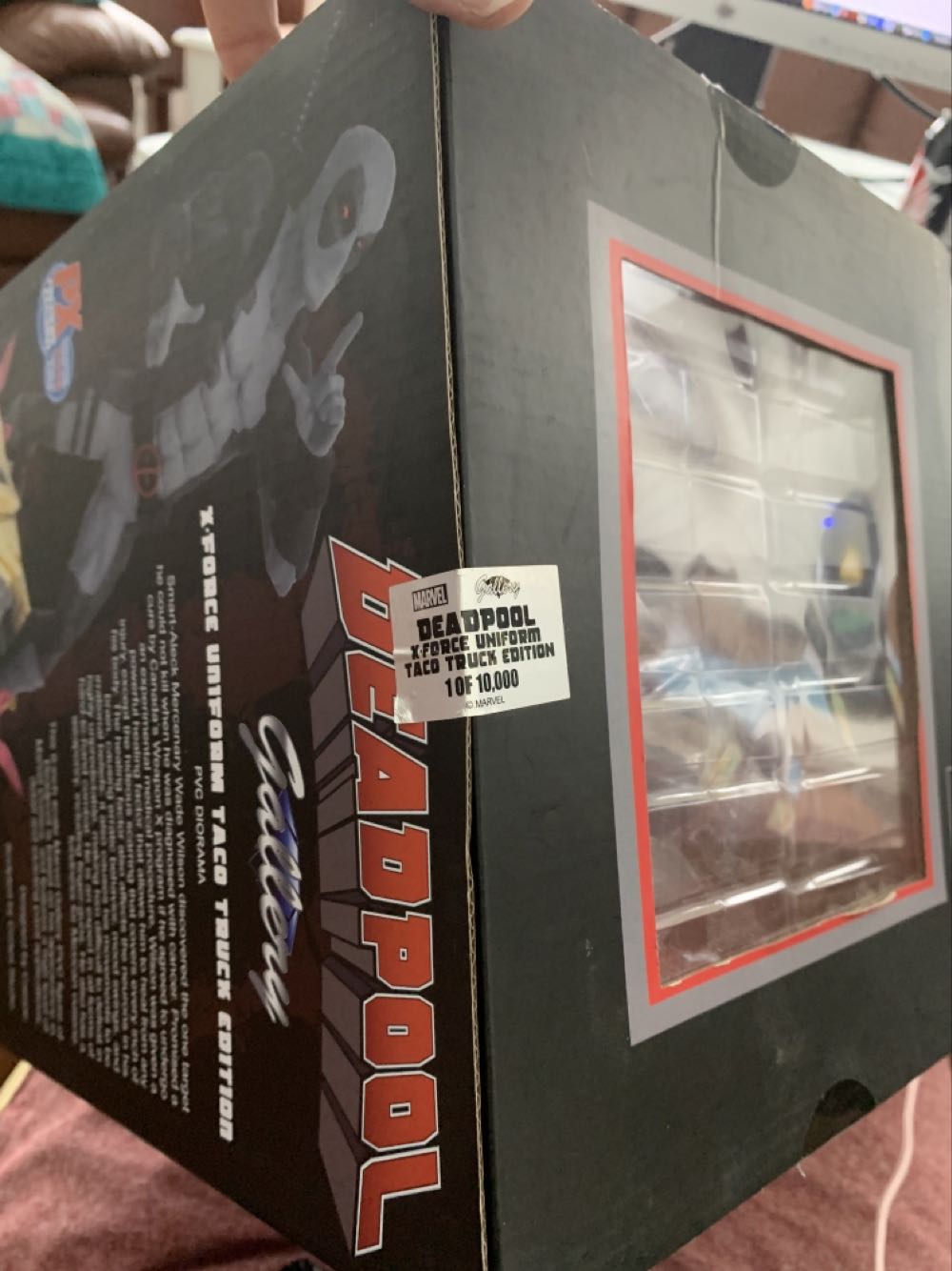 Deadpool X Force Uniform Taco Truck Edition Pex Exclusive Previews San Diego, Con 2019 Limited To 3000 Pieces  (Xforce) action figure collectible [Barcode 699788835852] - Main Image 3