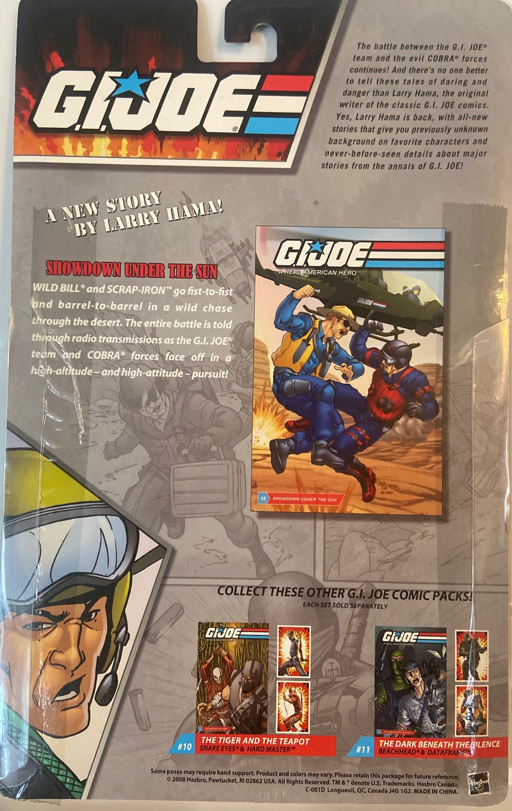 G.I. Joe comic #12: Showdown Under The Sun - Hasbro (G.I. Joe Comic 2-pack) action figure collectible [Barcode 653569315315] - Main Image 2
