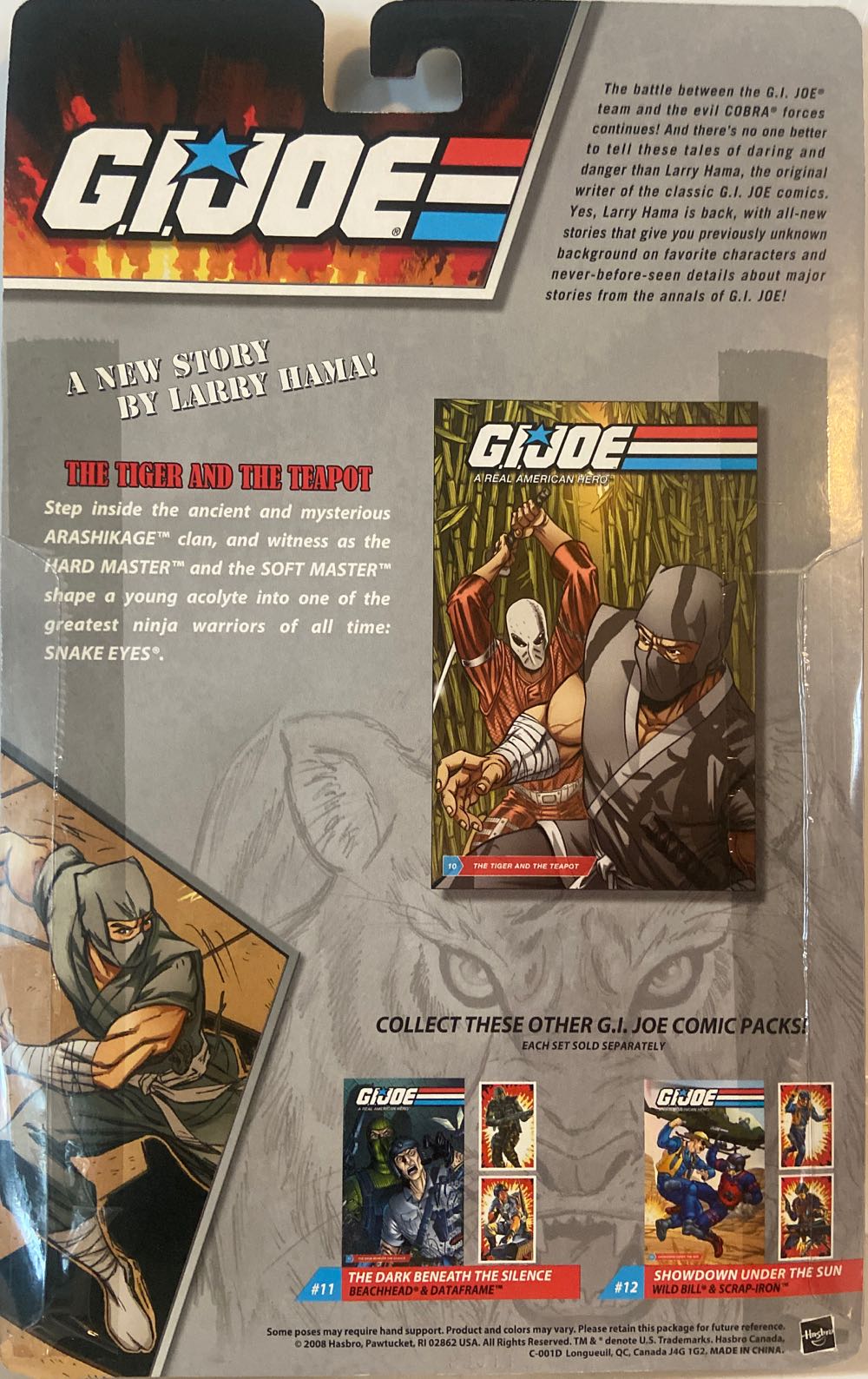 G.I. Joe comic #10: The Tiger And The Teapot - Hasbro (G.I. Joe Comic 2-pack) action figure collectible [Barcode 653569315292] - Main Image 2