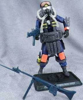 G.I. Joe 25th Anniversary: Cobra Para-Viper - Hasbro (G.I. Joe: 25th Anniversary) action figure collectible [Barcode 653569341185] - Main Image 3