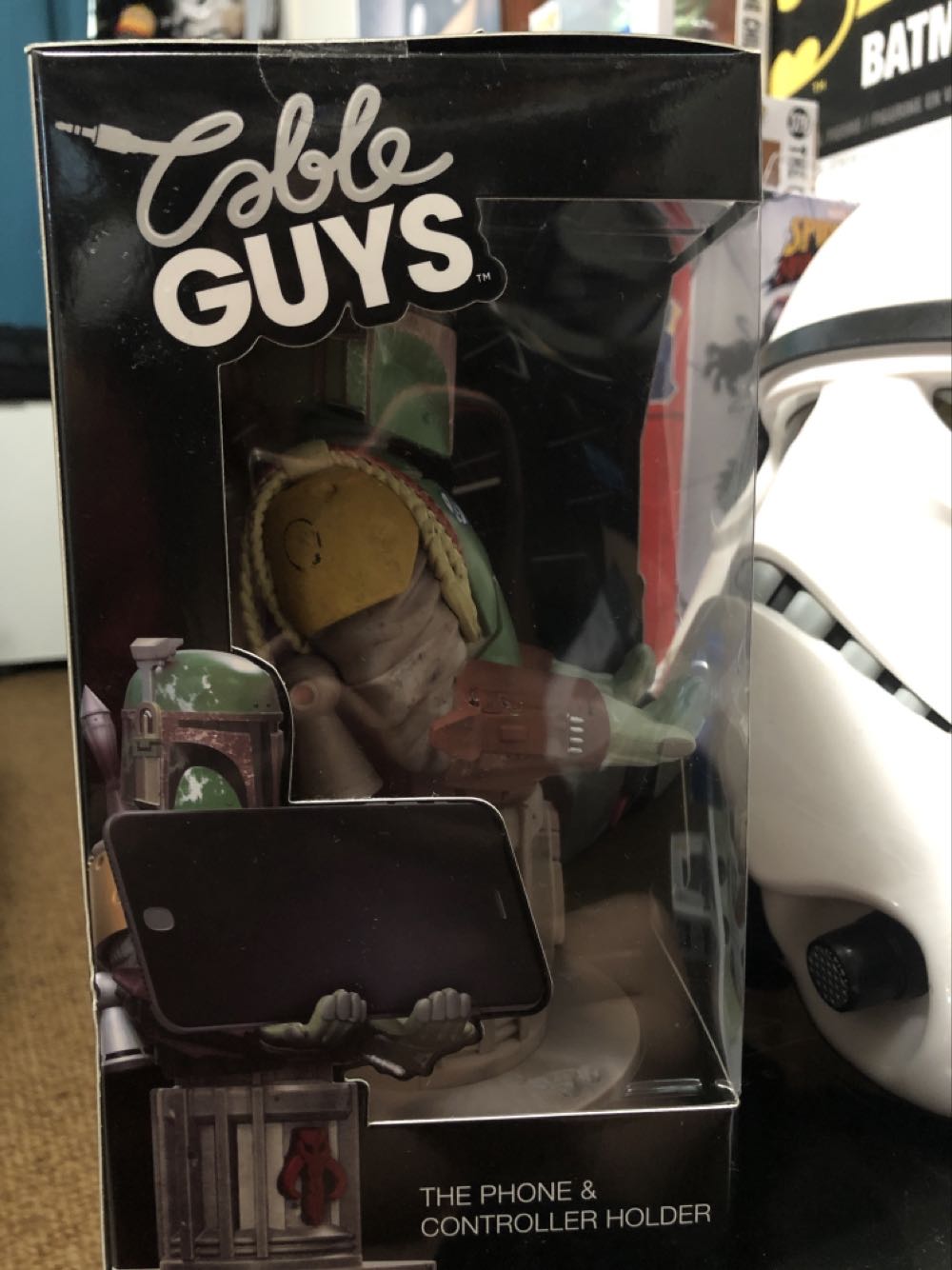 Cable Guy Boba Fett Phone & Controller Holder - Disney (Disney Star Wars) action figure collectible [Barcode 5060525893377] - Main Image 3