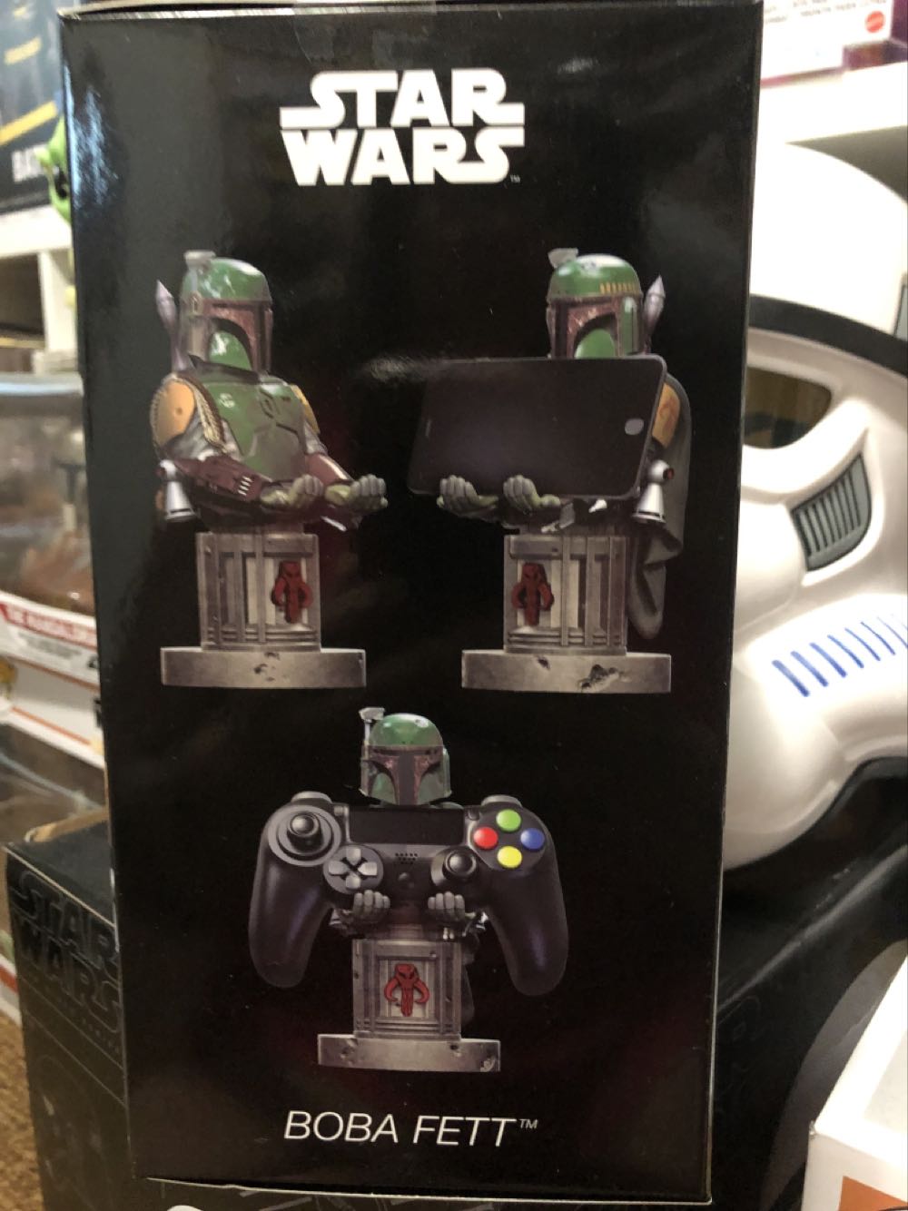 Cable Guy Boba Fett Phone & Controller Holder - Disney (Disney Star Wars) action figure collectible [Barcode 5060525893377] - Main Image 4