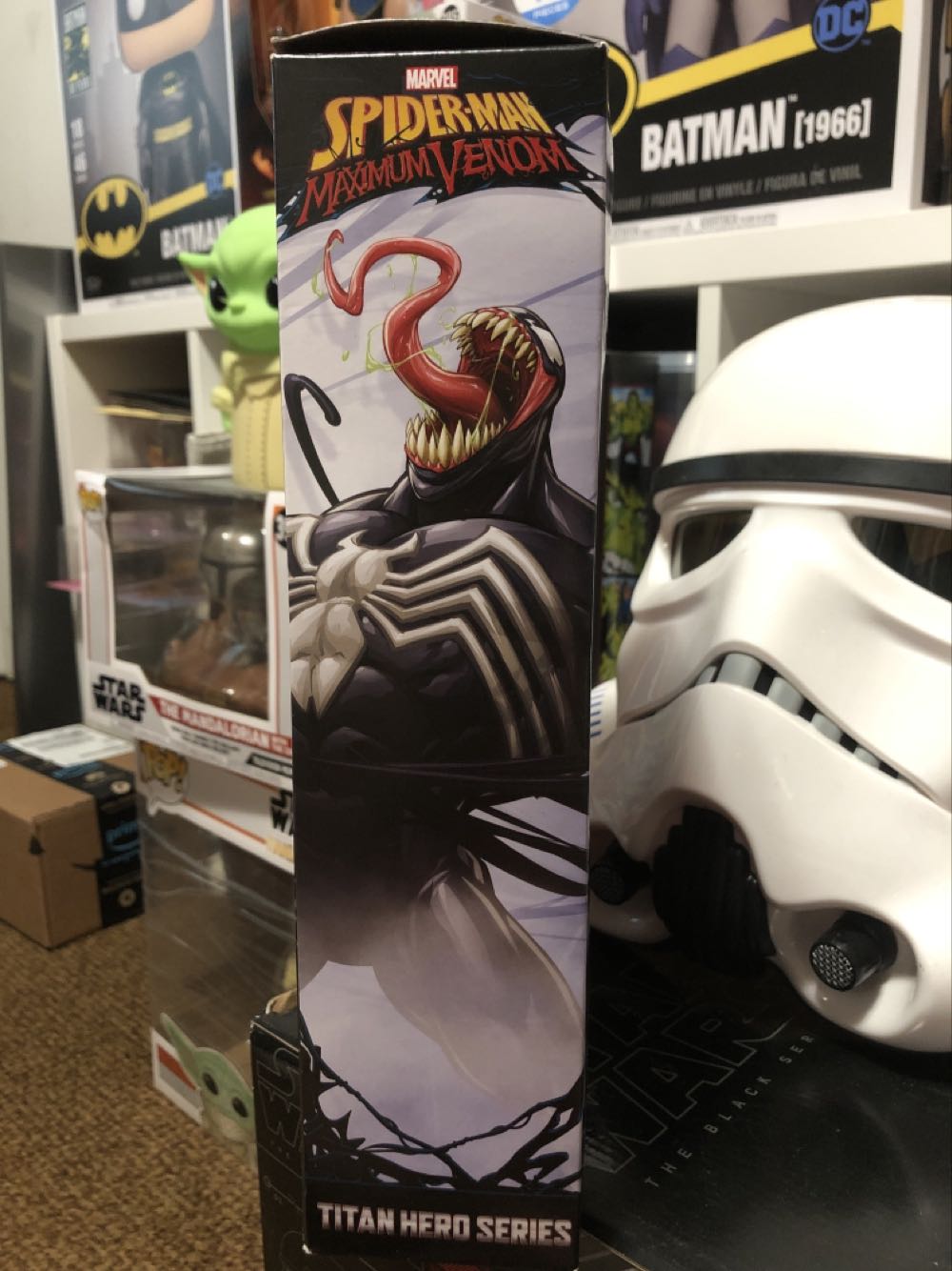 Marvel Titan Hero Series Spiderman Maximum VenomS/H - Hasbro (Marvel Titan Hero Series) action figure collectible [Barcode 5010993670352] - Main Image 4