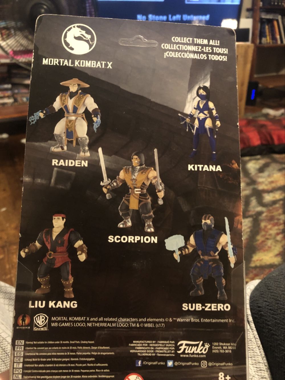 Mortal Kombat X Scorpion Limited Edition Chase - Funko (Mortal Kombat) action figure collectible [Barcode 606583820693] - Main Image 2