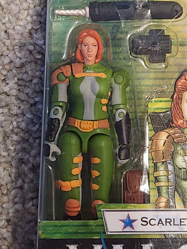 Scarlett vs Sand Scorpion - Hasbro (G.I. Joe: A Real American Hero: Valor vs Venom) action figure collectible [Barcode 076930554685] - Main Image 3