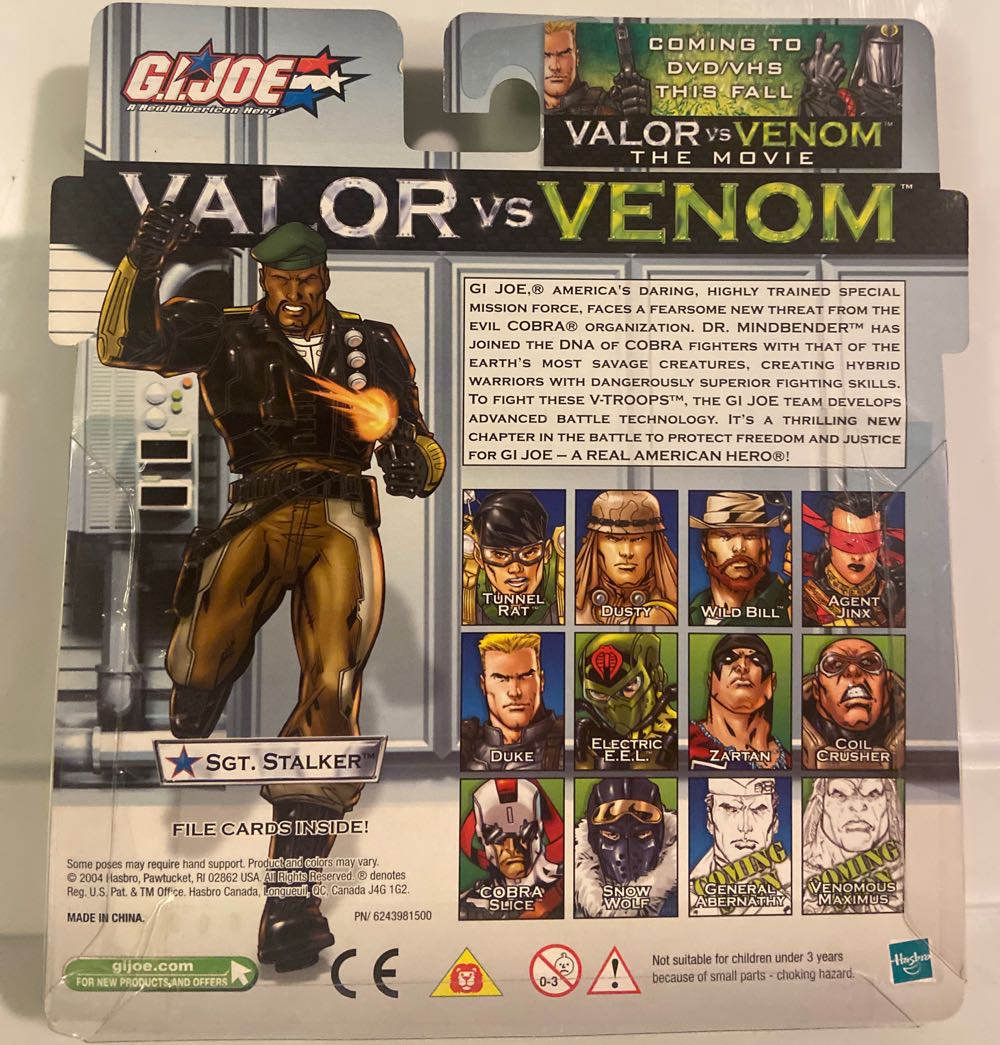 Sgt Stalker vs Firefly - Hasbro (G.I. Joe - Valor vs Venom) action figure collectible [Barcode 076930559550] - Main Image 2