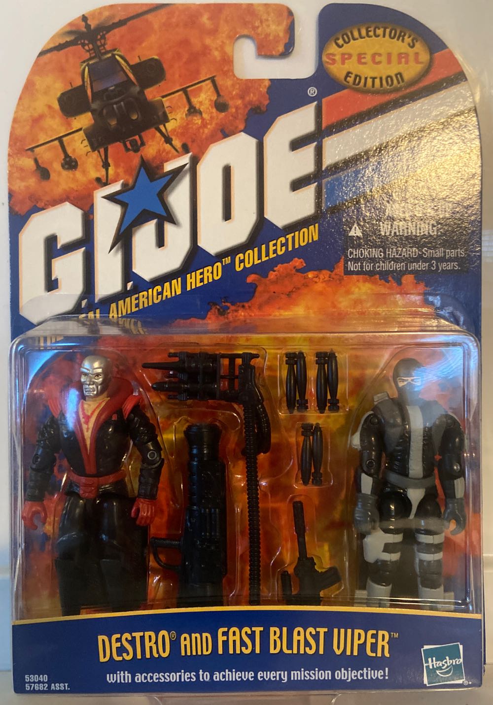 Destro & Fast Blast Viper - Hasbro (G.I. Joe - Special Collector’s Edition) action figure collectible [Barcode 076930530405] - Main Image 1