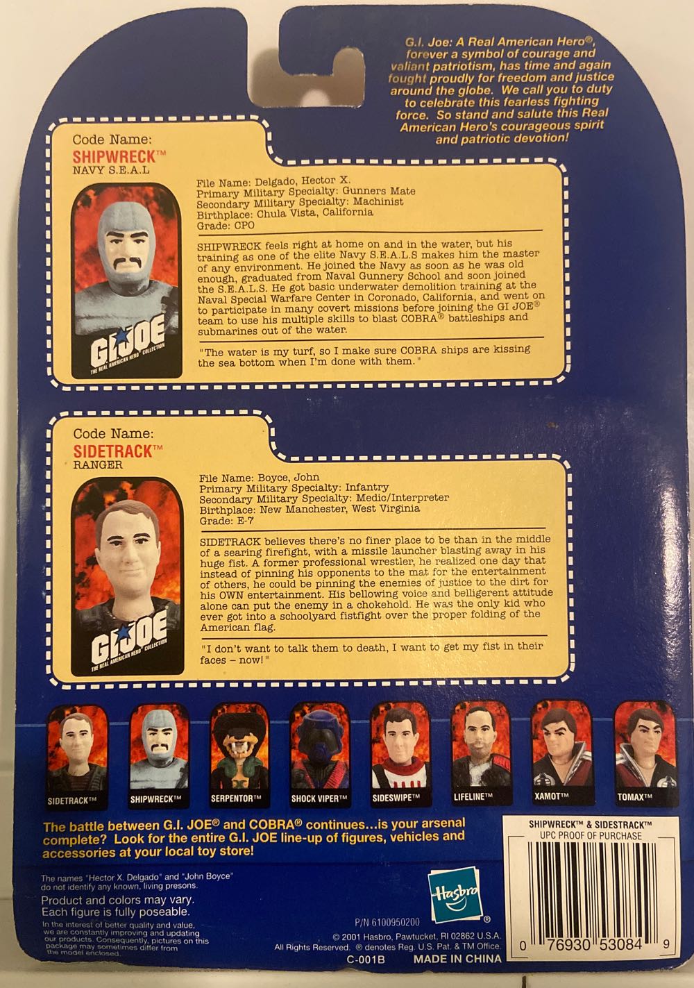 Shipwreck & Sidetrack - Hasbro (G.I. Joe - Special Collector’s Edition) action figure collectible [Barcode 076930530849] - Main Image 2