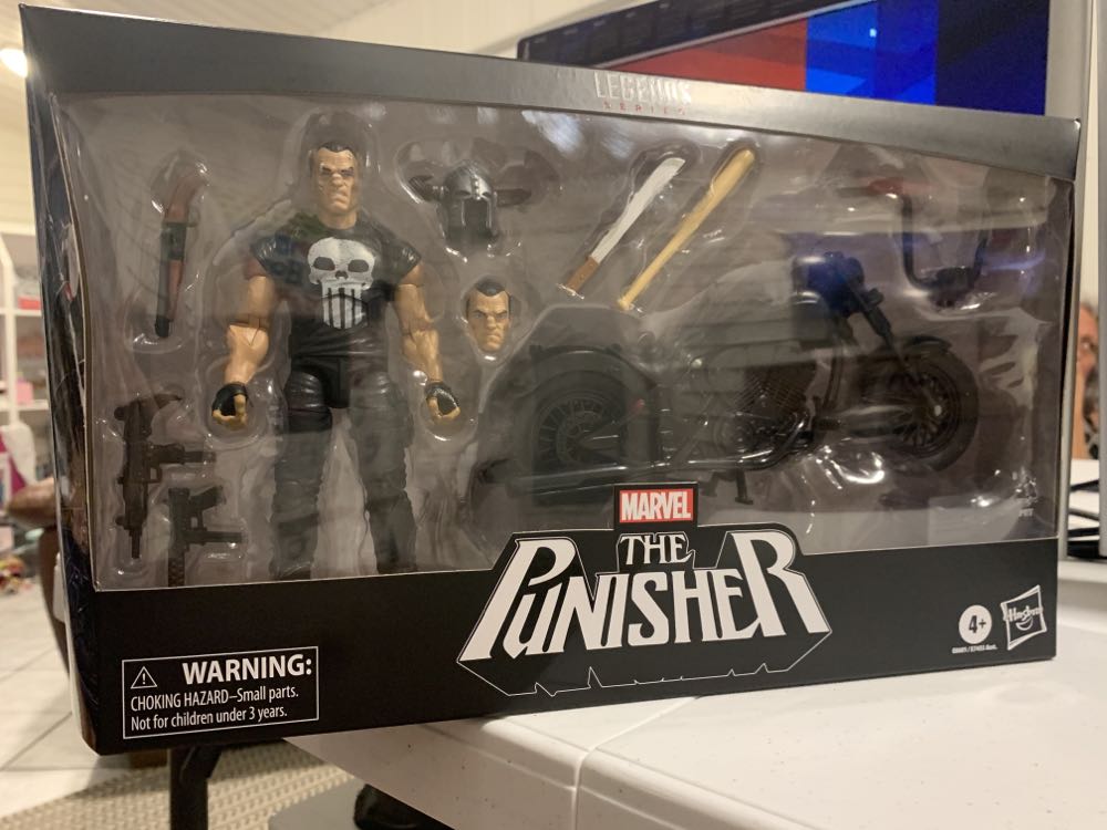 Marvel Legends Punisher W/Chopper - Hasbro (Marvel Legends) action figure collectible [Barcode 5010993733453] - Main Image 1