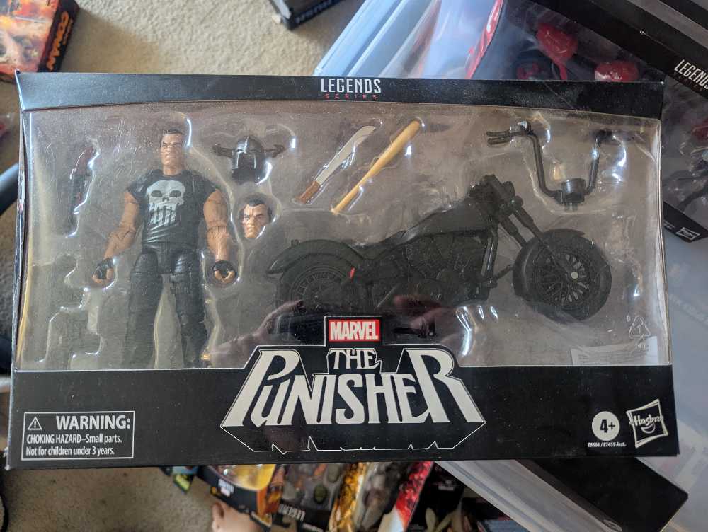Marvel Legends Punisher W/Chopper - Hasbro (Marvel Legends) action figure collectible [Barcode 5010993733453] - Main Image 4