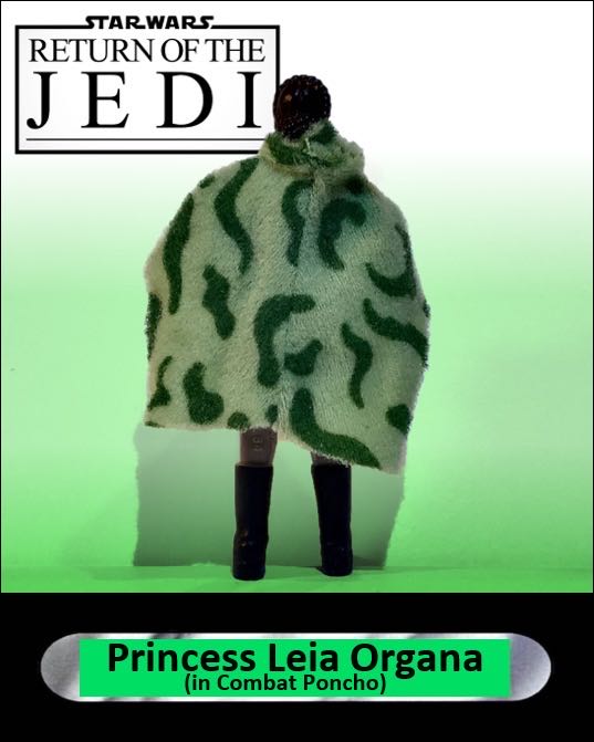 071 | Princess Leia Organa (in Combat Poncho) - Kenner (Return Of The Jedi) action figure collectible - Main Image 2