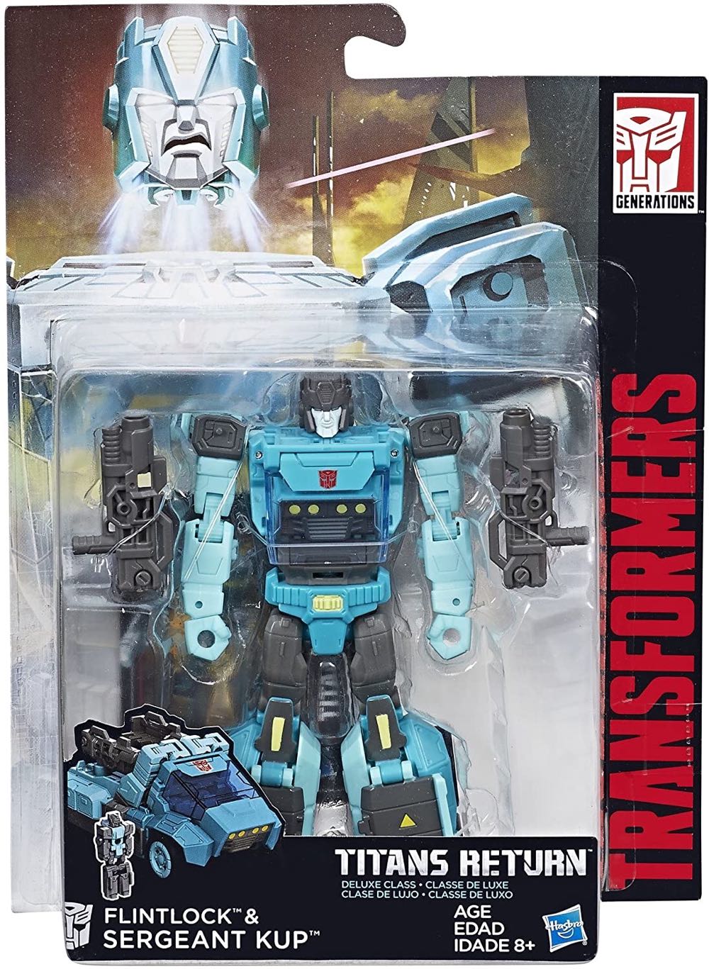 Flintlock & Sergeant Kup - Hasbro (PRIME WARS TRILOGY | Titans Return) action figure collectible - Main Image 3