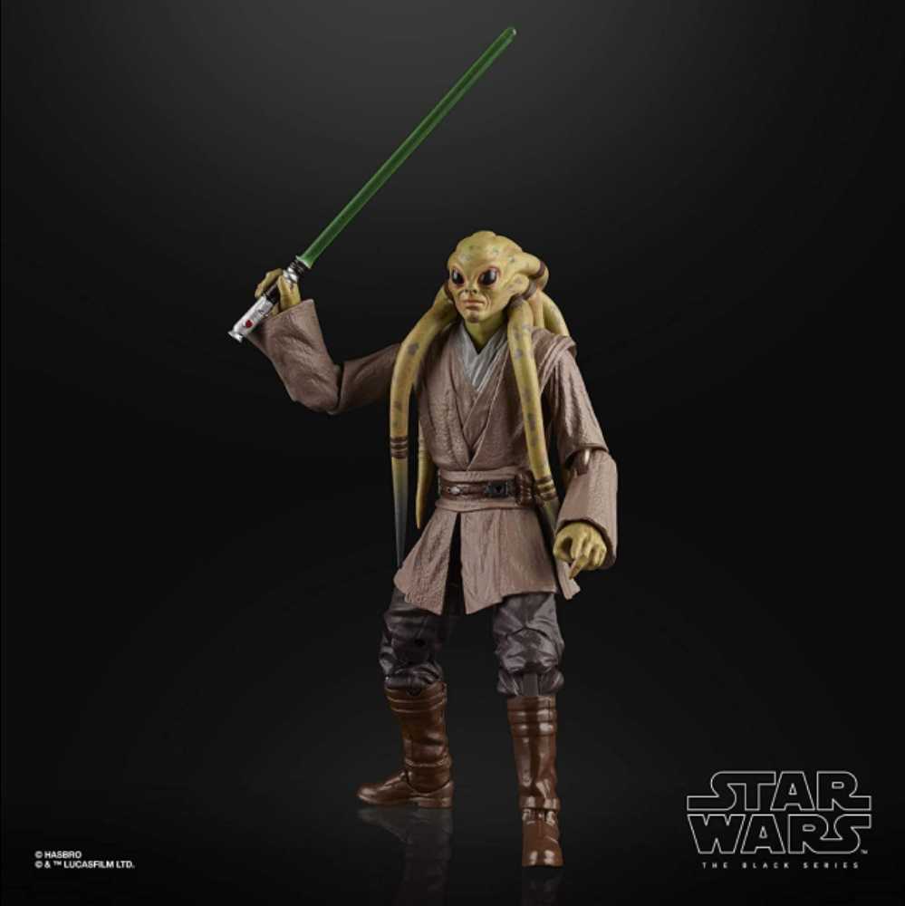 Star Wars Black Series (Attack Of The Clone) Kit Fisto - Hasbro (Star Wars - Black Series) action figure collectible [Barcode 630509954049] - Main Image 4