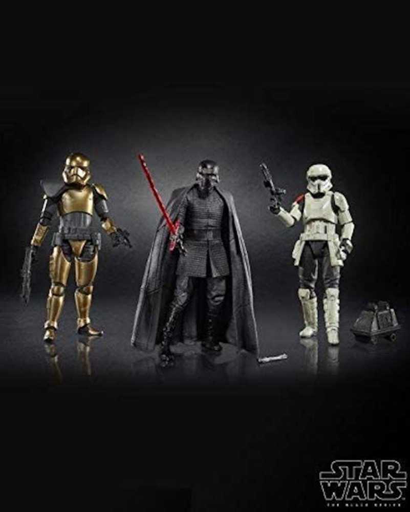 Black Series Red Exclusive The First Order Boxset Disney Star Wars Galaxy’s Edge 2019 - Disney Galaxy’s Edge Shops (Star Wars Galaxy’s Edge Merchandise) action figure collectible [Barcode 400021145153] - Main Image 2