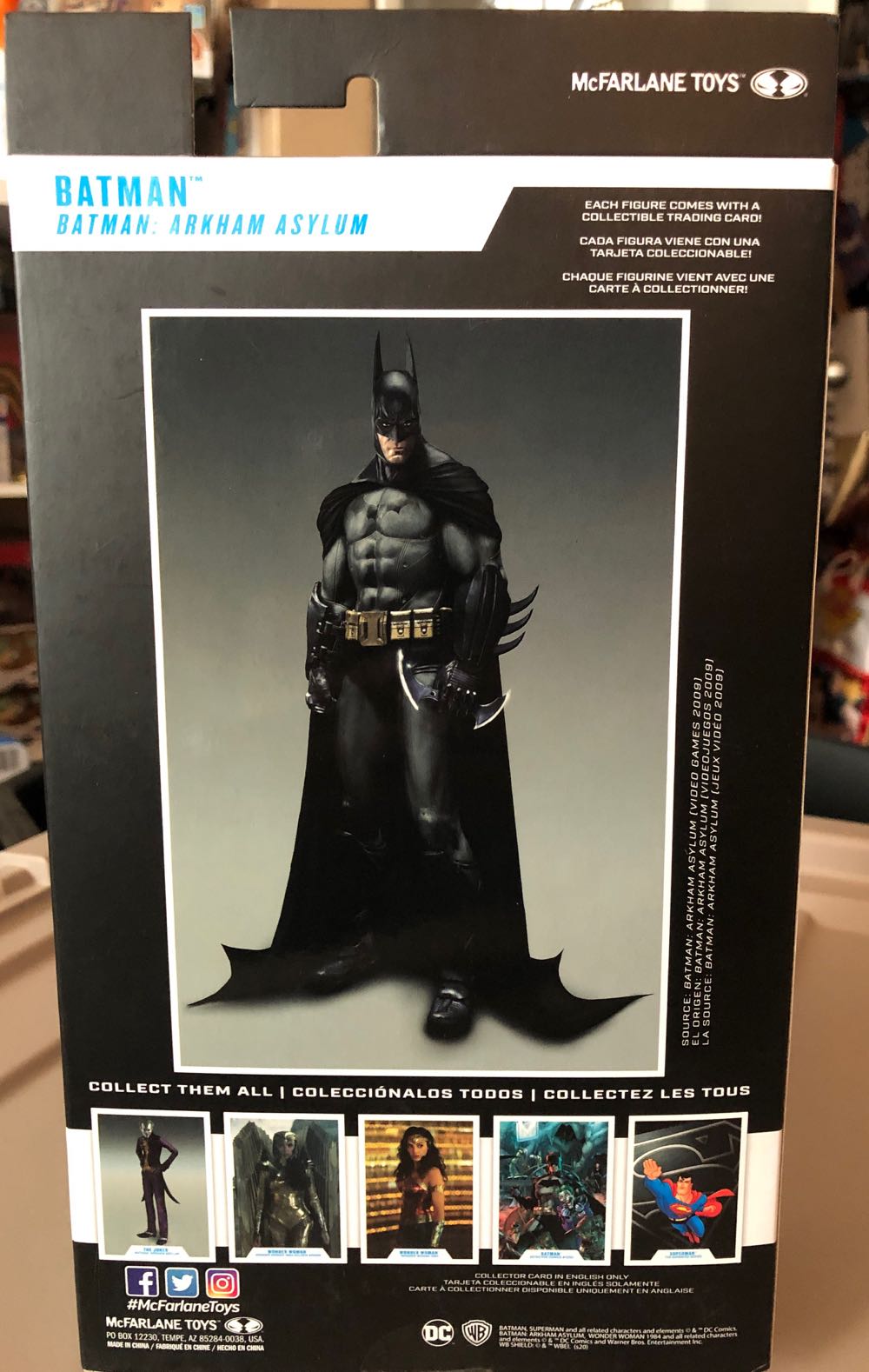 Batman - DC - VIDEO GAME UNIVERSE (Batman: Arkham Asylum) action figure collectible [Barcode 787926153460] - Main Image 2