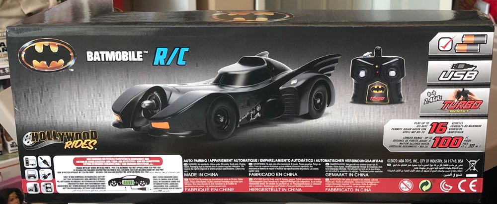 Jada Toys Batmobile R/C - Jada action figure collectible [Barcode 801310303313] - Main Image 2