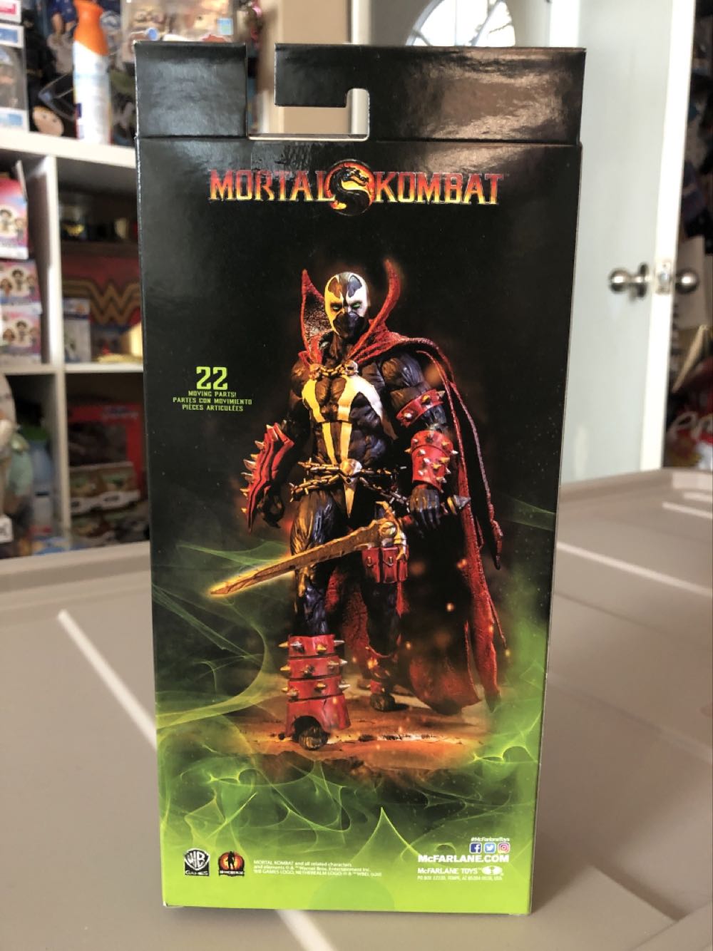 Spawn <MK11 Base> - McFarlane Toys (Mortal Kombat) action figure collectible [Barcode 787926110081] - Main Image 2