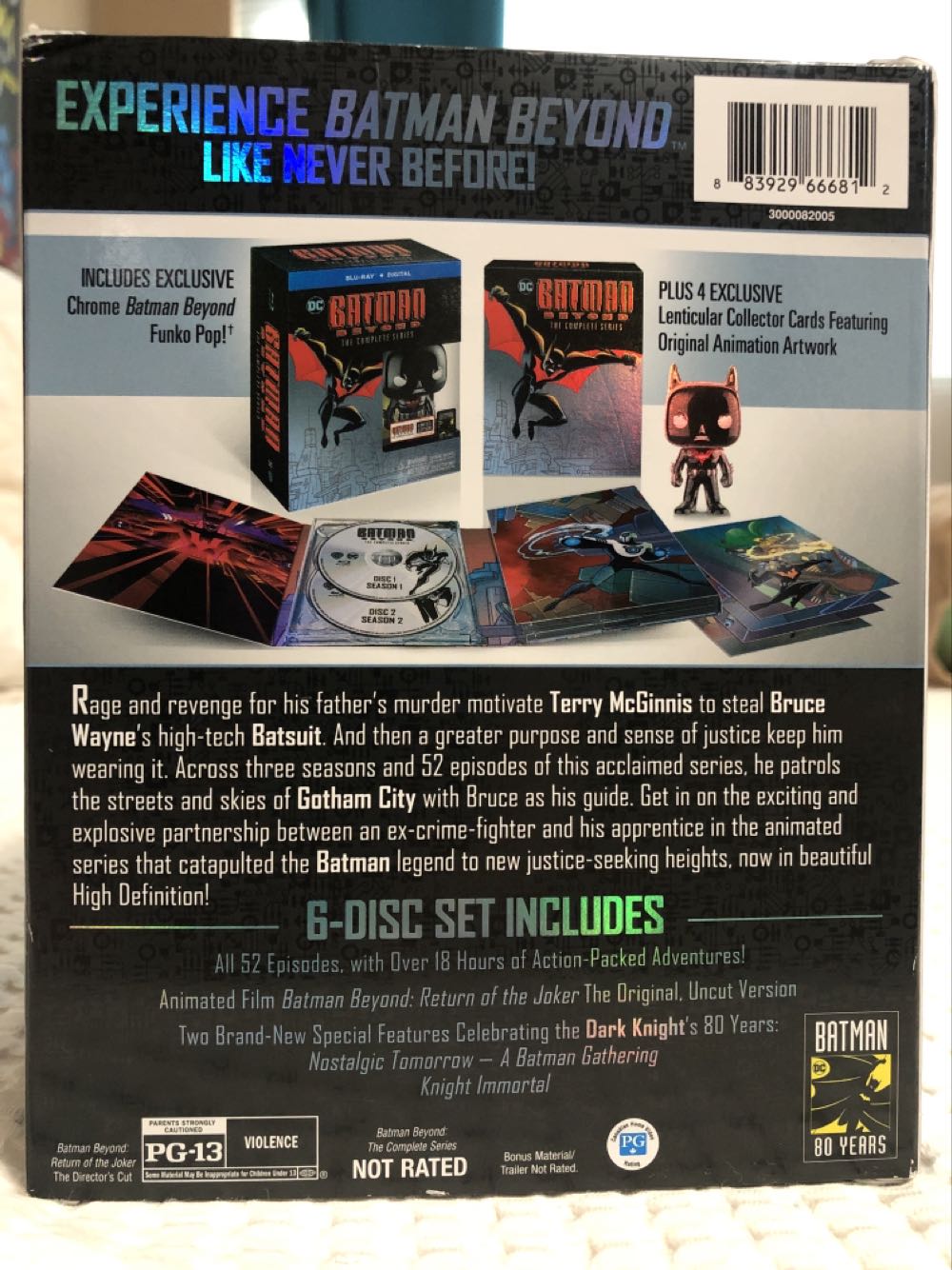 Batman Beyond - The Complete Series - Funko/Dc (Batman Funko Dvd) action figure collectible [Barcode 883929666812] - Main Image 2