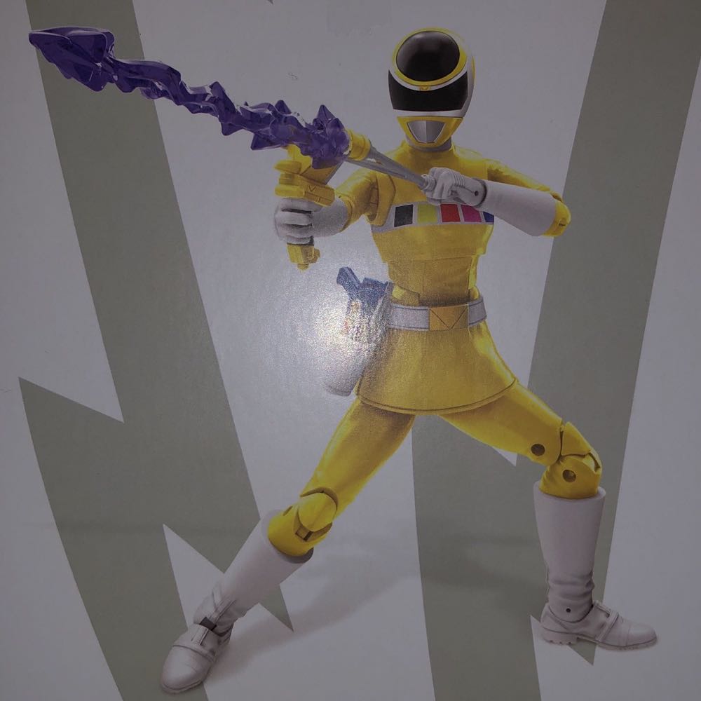 Yellow Space Ranger (Ashley Hammond) - Hasbro (Power Rangers: In Space) action figure collectible [Barcode 630509960453] - Main Image 2