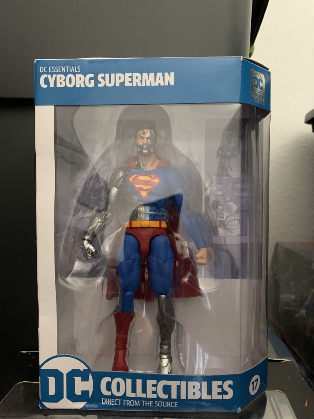 DC Essentials 17 - Cyborg Superman - DC Collectibles (DC Essentials) action figure collectible [Barcode 761941357034] - Main Image 1