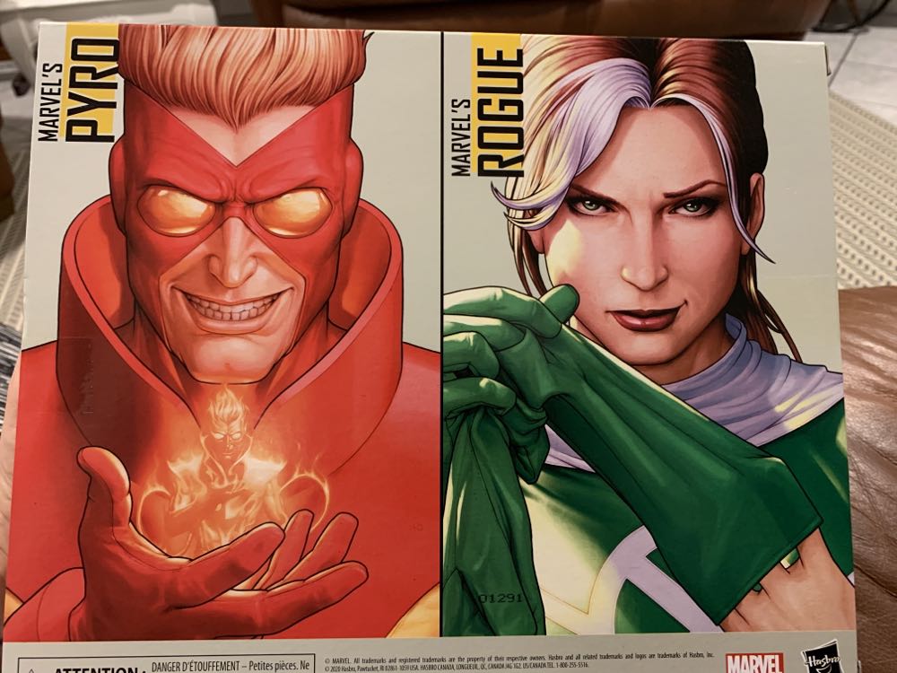 Marvel Legends Rogue & Pyro (Marvel Legends) - Hasbro (Marvel Legends) action figure collectible [Barcode 5010993722129] - Main Image 2