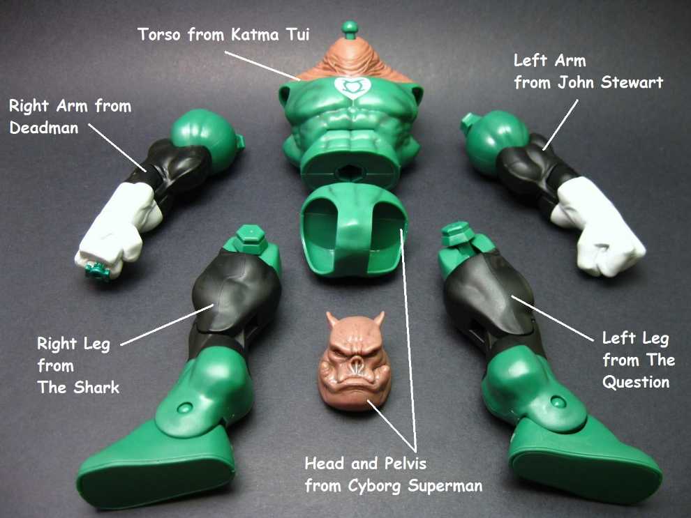 DC Universe Classics: Katma Tui - DC Mattel (Wave 11) action figure collectible [Barcode 027084728002] - Main Image 4