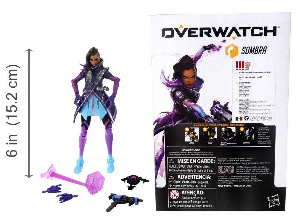 Overwatch Ultimates Sombra - Hasbro (Overwatch: Ultimates) action figure collectible - Main Image 4