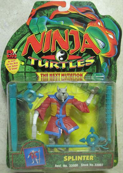 Splinter - Playmates Toys (Ninja Turtles: Next Mutation) action figure collectible - Main Image 1
