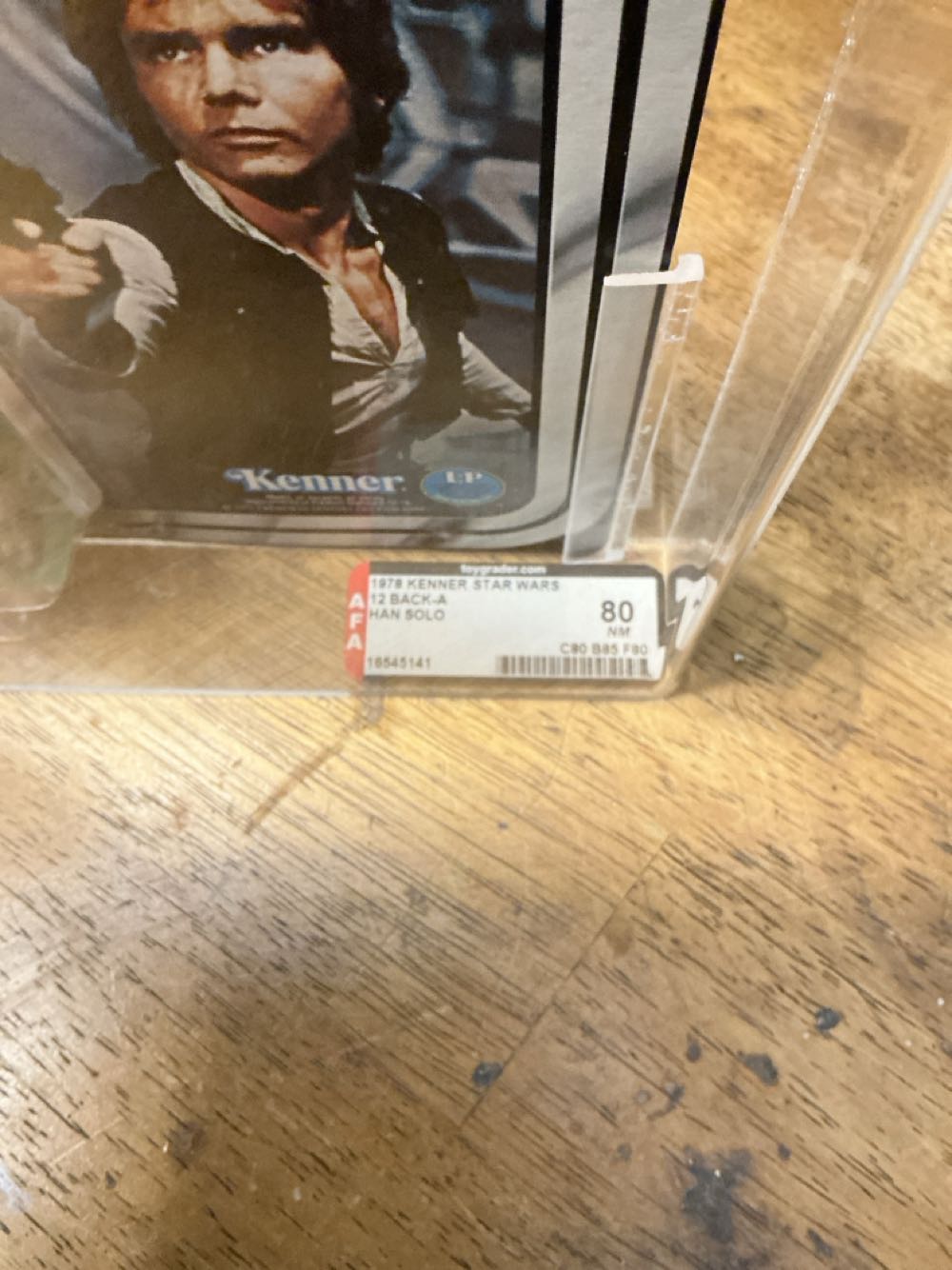 Vintage 12-back-A Han Solo (small Head) - Kenner action figure collectible - Main Image 3