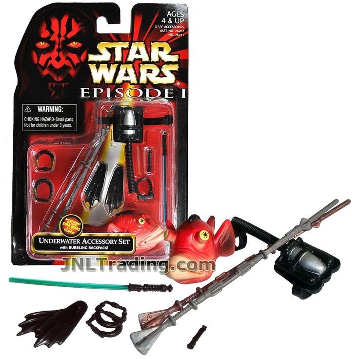 Underwater Accessory Set w/Bubbling Backpack - Hasbro (Star Wars) action figure collectible [Barcode 076930262115] - Main Image 3