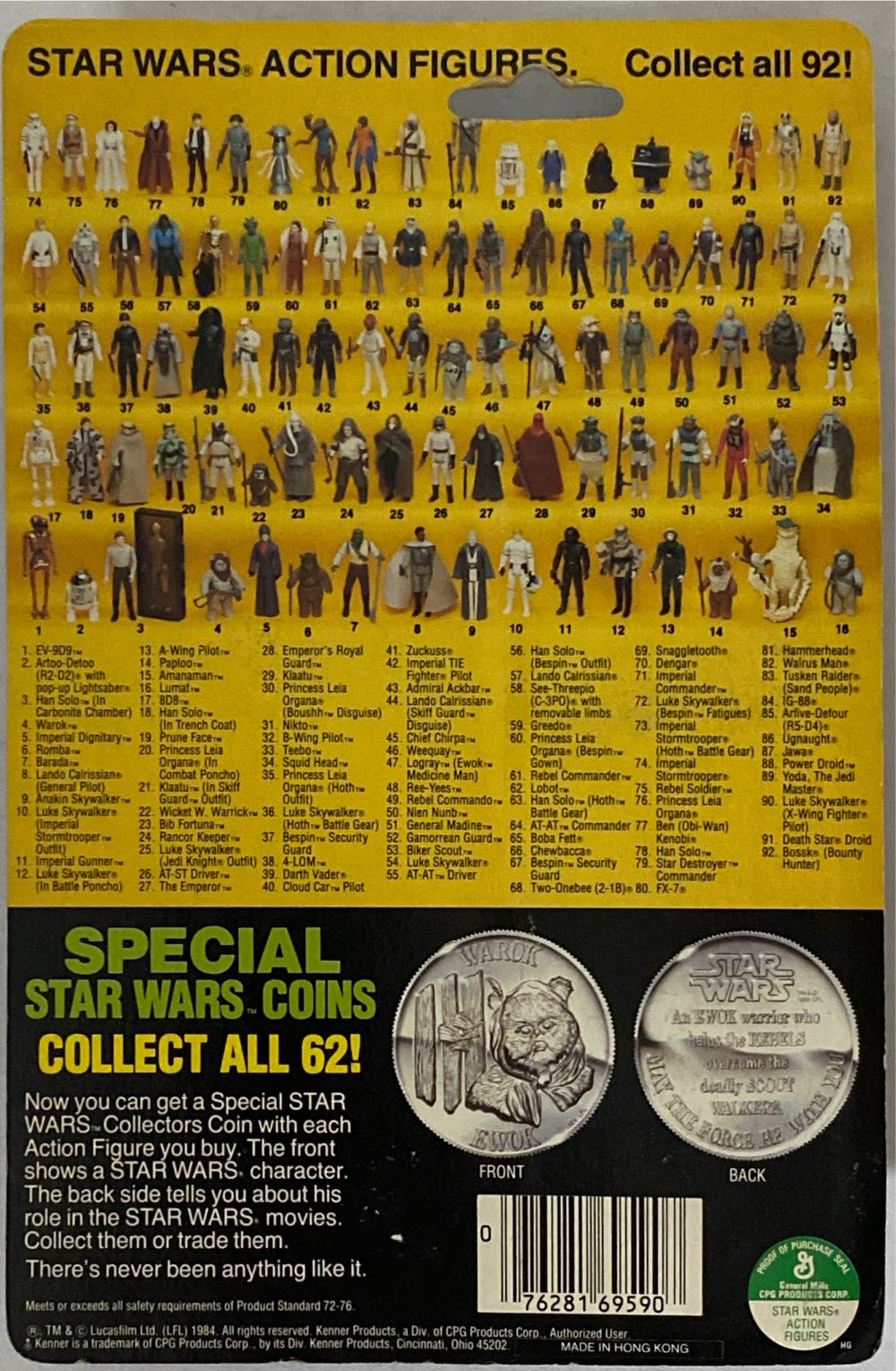 Imperial Dignitary - Kenner (Power Of The Force) action figure collectible [Barcode 076281695907] - Main Image 2