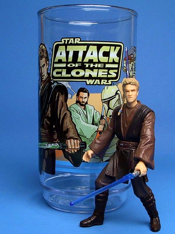 Anakin Skywalker with Collectible Cup - Hasbro (Star Wars - Saga 2002) action figure collectible [Barcode 076930321508] - Main Image 4