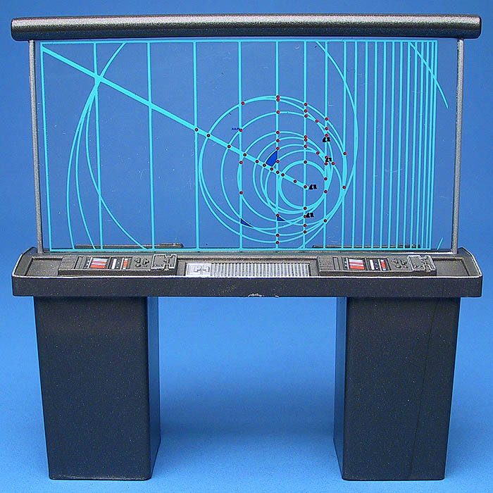 General Rieekan With Hoth Tactical Screen (Hoth Evacuation) - Hasbro (Saga (Phase III)(Ultra Figures)) action figure collectible [Barcode 076930847138] - Main Image 3