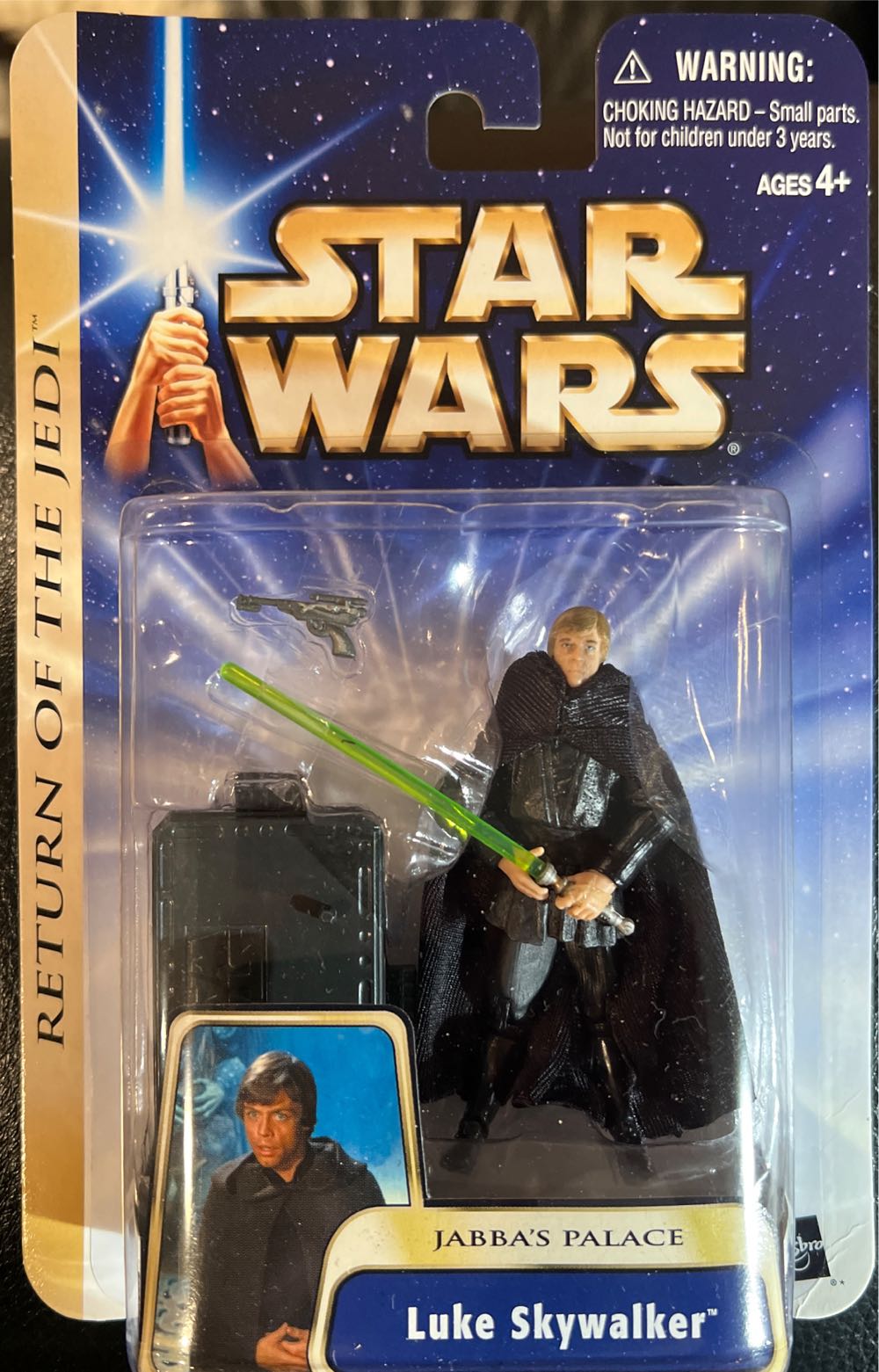 Luke Skywalker (Jabbas Palace) - Hasbro (Return Of The Jedi) action figure collectible [Barcode 076930847312] - Main Image 3