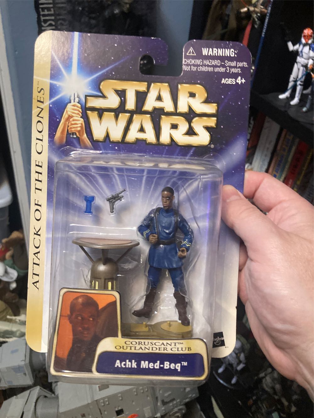 Achk Med-Beq - Hasbro (Star Wars) action figure collectible [Barcode 076930847428] - Main Image 4