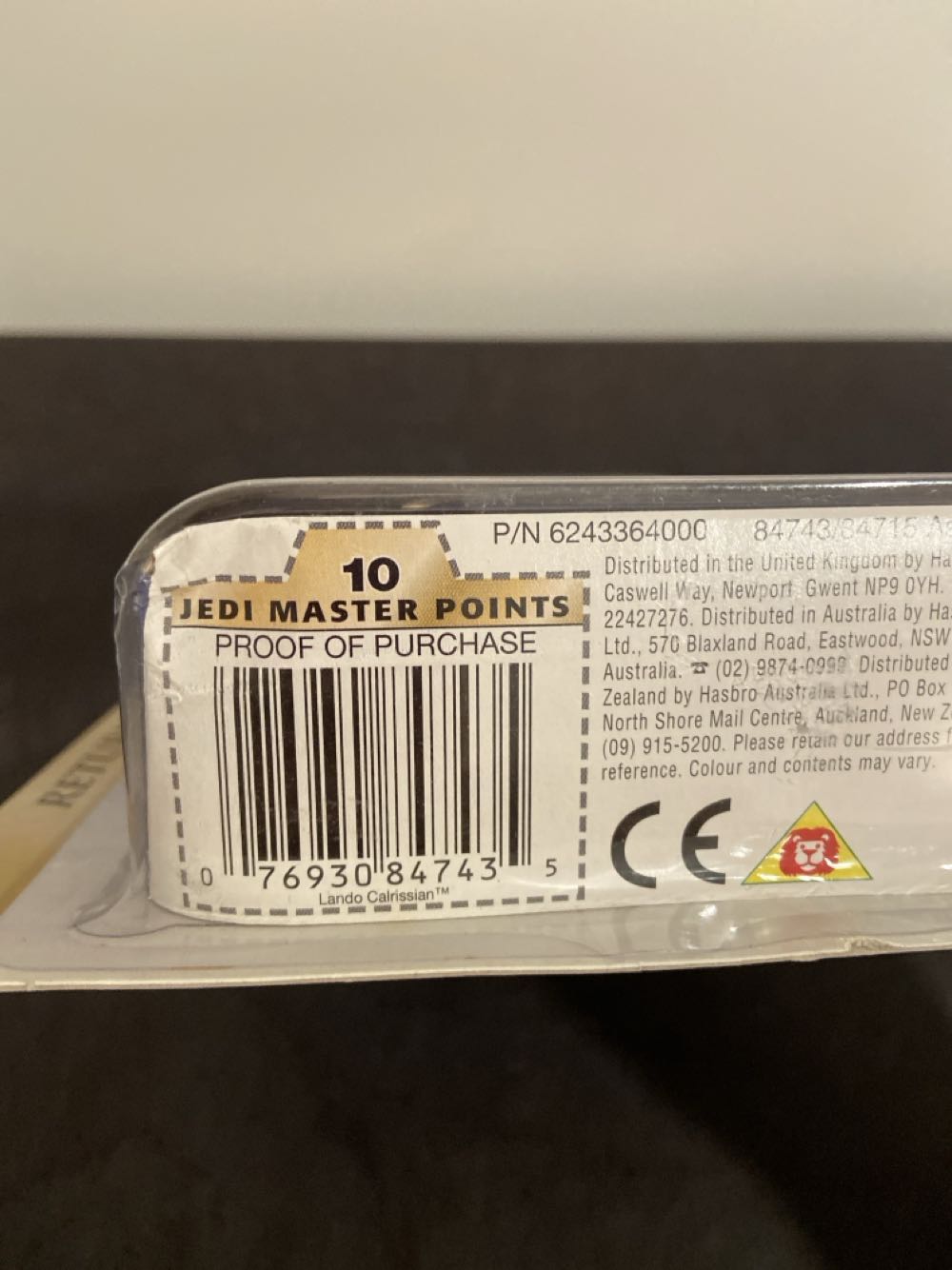 Star Wars: Saga – Lando Calrissian (Jabbas Sail Barge) - Hasbro (Return Of The Jedi) action figure collectible [Barcode 076930847435] - Main Image 4