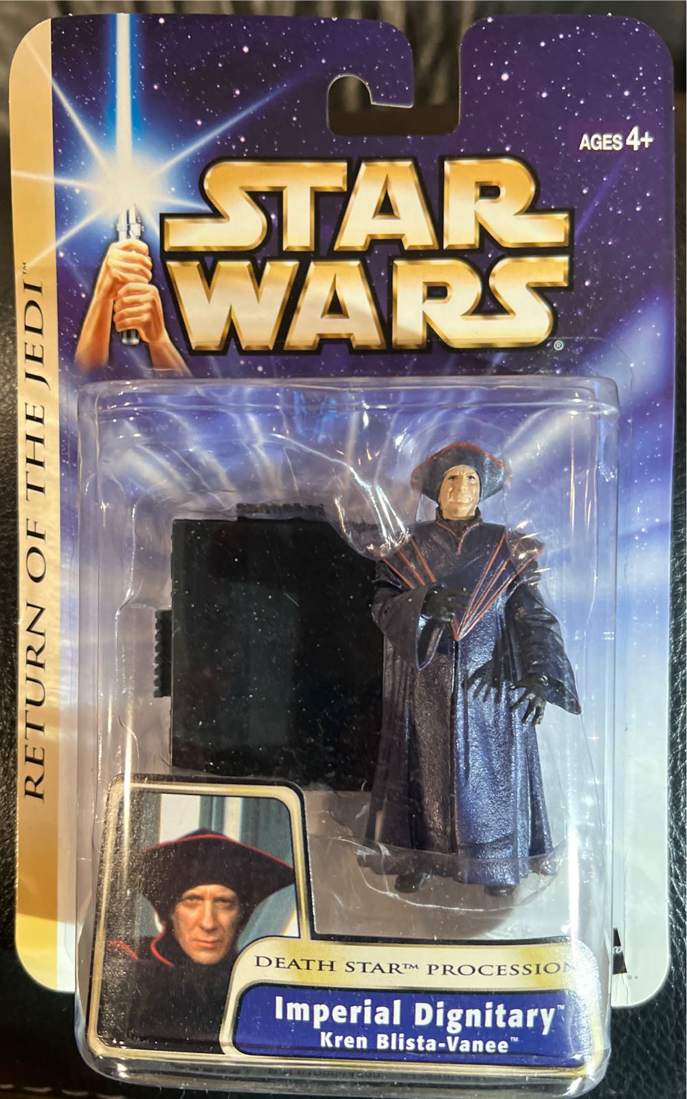 Kren Blista-Vanee (Imperial Dignitary) - Hasbro (Star Wars: Episode VI - Return Of The Jedi) action figure collectible [Barcode 076930847695] - Main Image 3