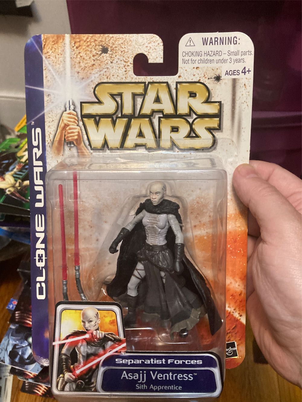 Asajj Ventress - Hasbro (The Clone Wars - Realistic) action figure collectible [Barcode 076930848272] - Main Image 4