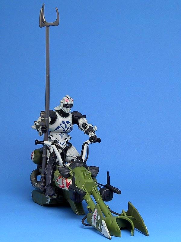 Durge With Swoop Bike (Separatist Forces) - Hasbro (Clone Wars (Realistic)(Deluxe Figures)) action figure collectible [Barcode 076930848449] - Main Image 4