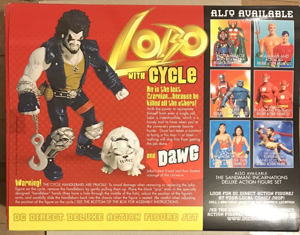 Lobo / Dawg [Cycle] - DC Direct (DC Direct) action figure collectible [Barcode 761941230337] - Main Image 2