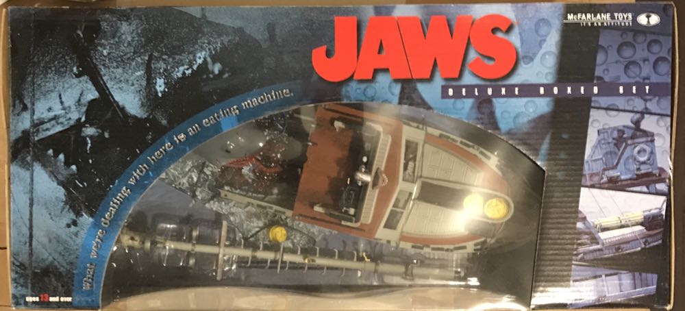 Jaws Deluxe Boxed Set - McFarlane Toys (Movie Maniacs) action figure collectible [Barcode 787926173109] - Main Image 2