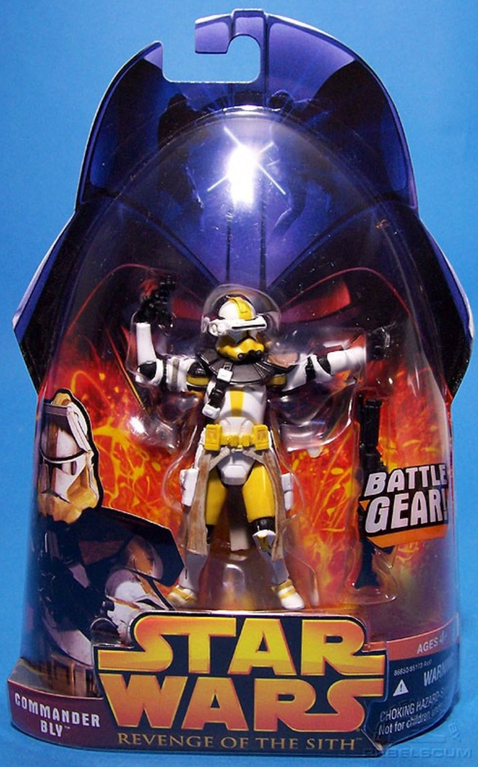 Commander Bly - Hasbro (Star Wars - Revenge Of The Sith) action figure collectible [Barcode 653569123019] - Main Image 2