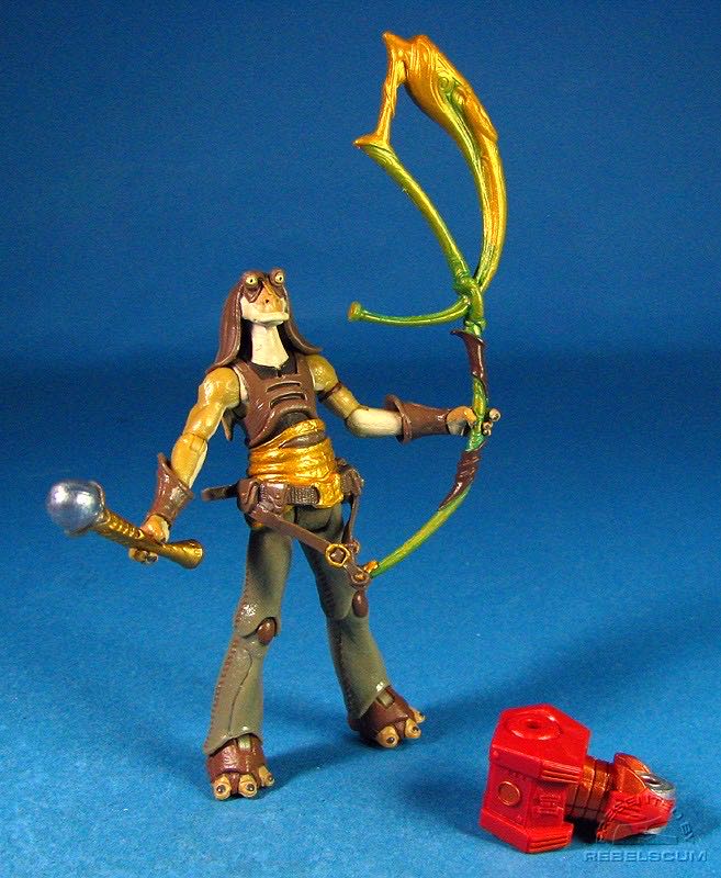 Gungan Warrior - Hasbro (Star Wars - Legacy Collection) action figure collectible [Barcode 653569430117] - Main Image 3